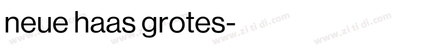 neue haas grotes字体转换 neue haas grotes字体转换